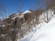 56 Attenzione sui traversi con neve rammollita e scivolosa